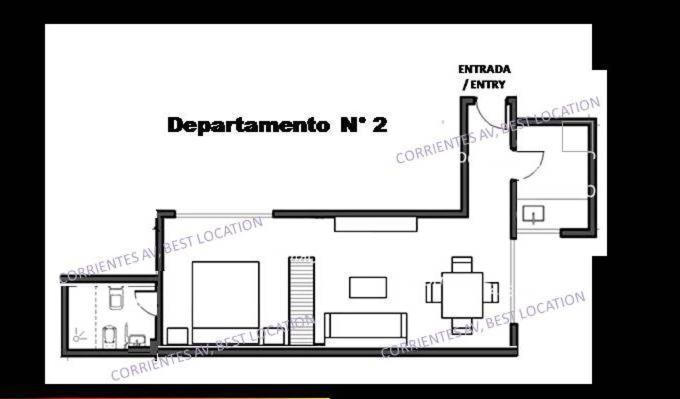 Corrientes Av, Best Location Buenos Aires Exterior foto